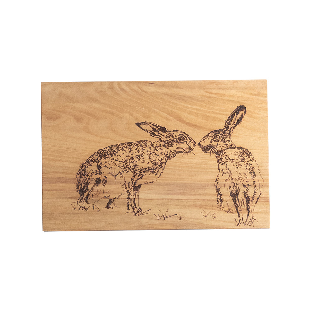 Kissing Hare Beech Serving / Cheese Board