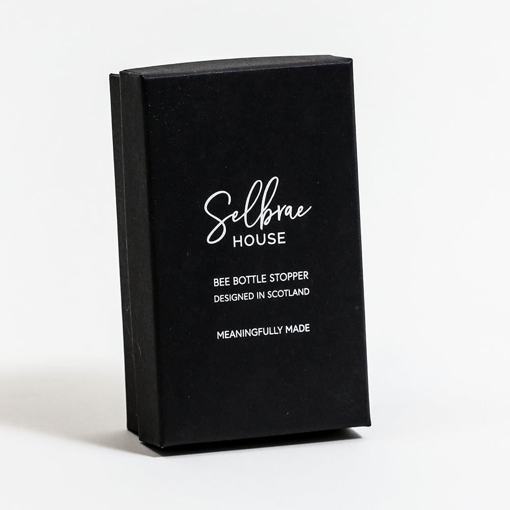 Gold Bee Bottle Stopper