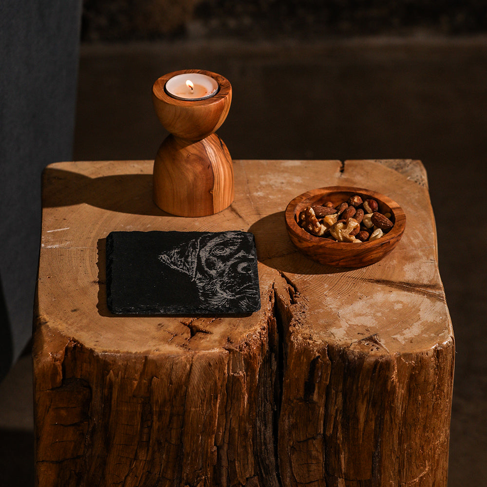 Labrador Single Slate Coaster
