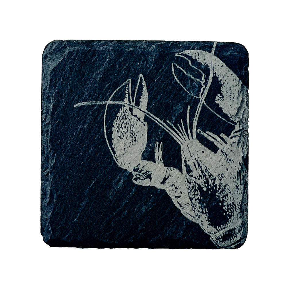 Lobster Single Slate Coaster
