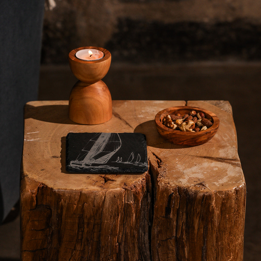 Yachting Single Slate Coaster