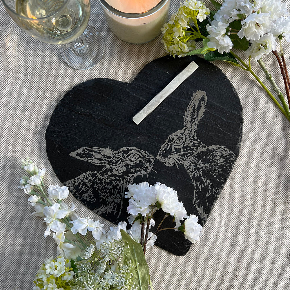 Kissing Hare Slate Cheese Board