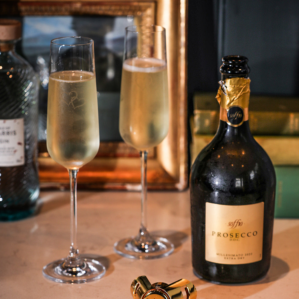 Heart Champagne Flutes - Set of 2