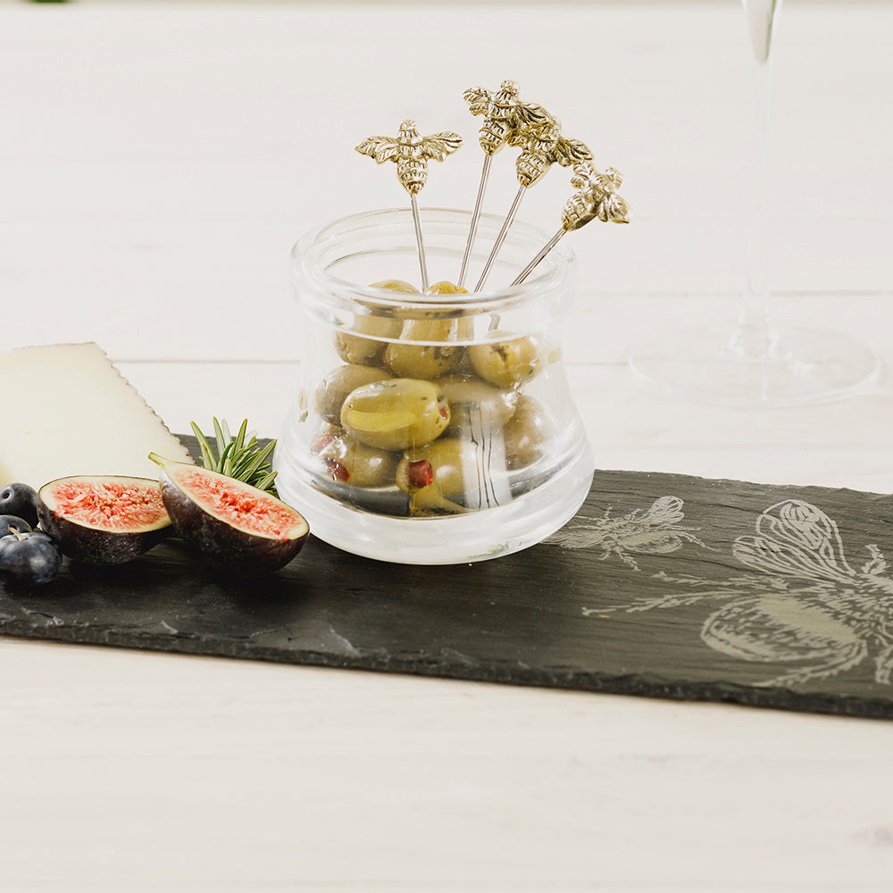 Bee Olive Picks - Set of 4
