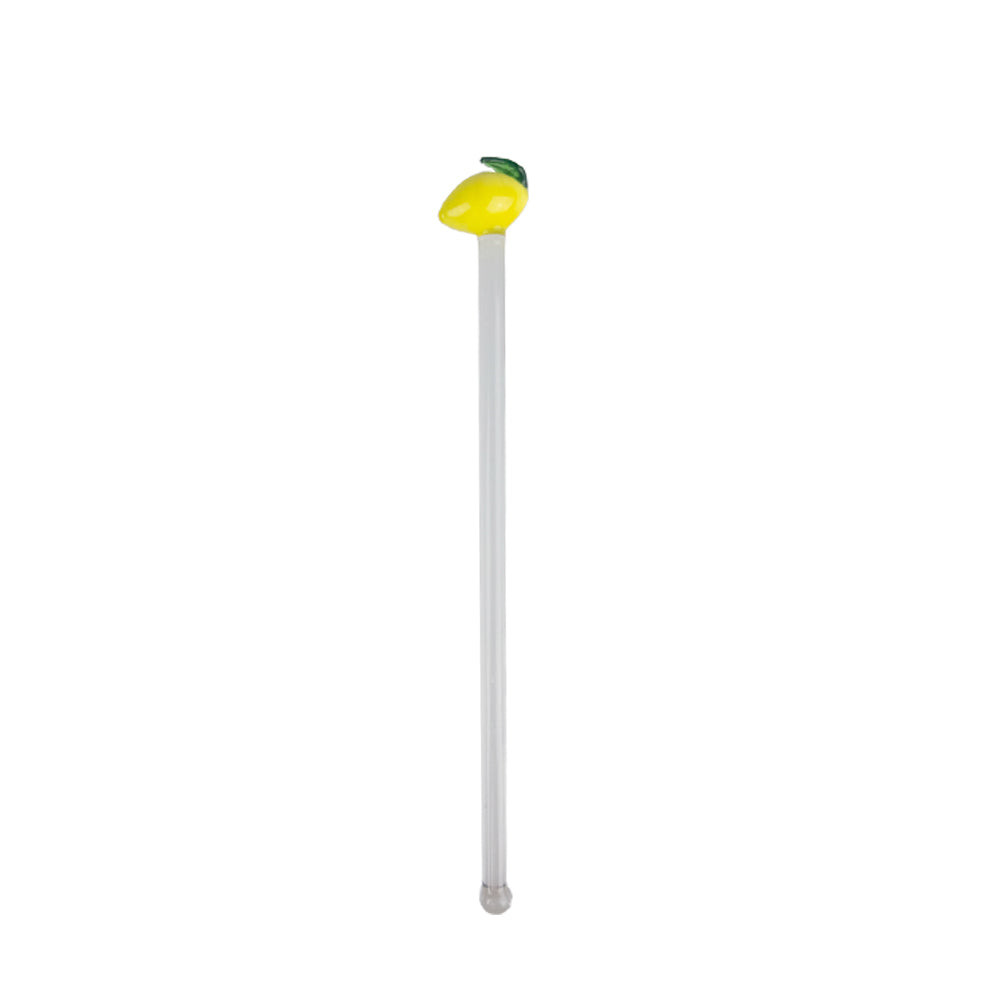 Lemon Glass Drinks Stirrer