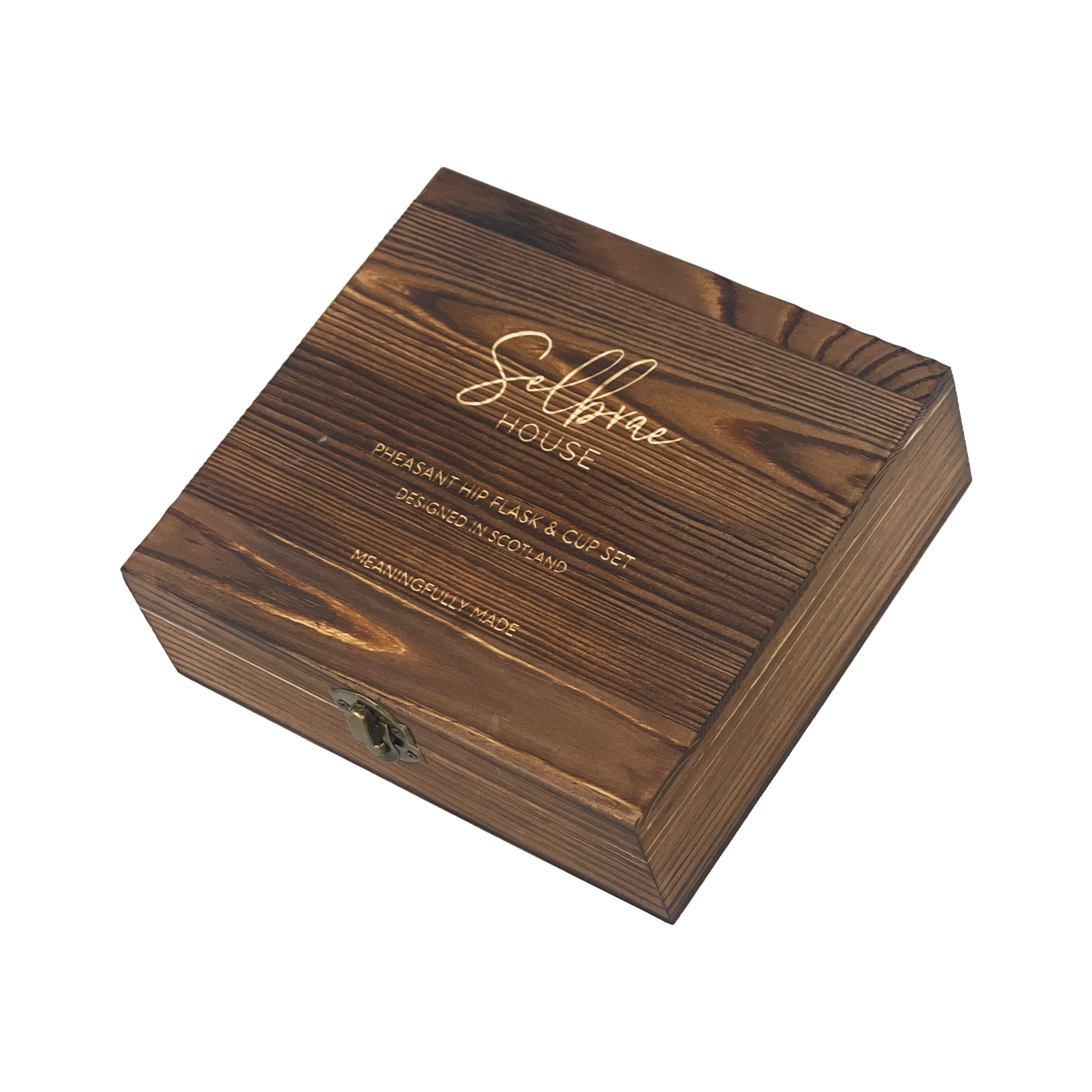 Pheasant Hip Flask & Cup Set