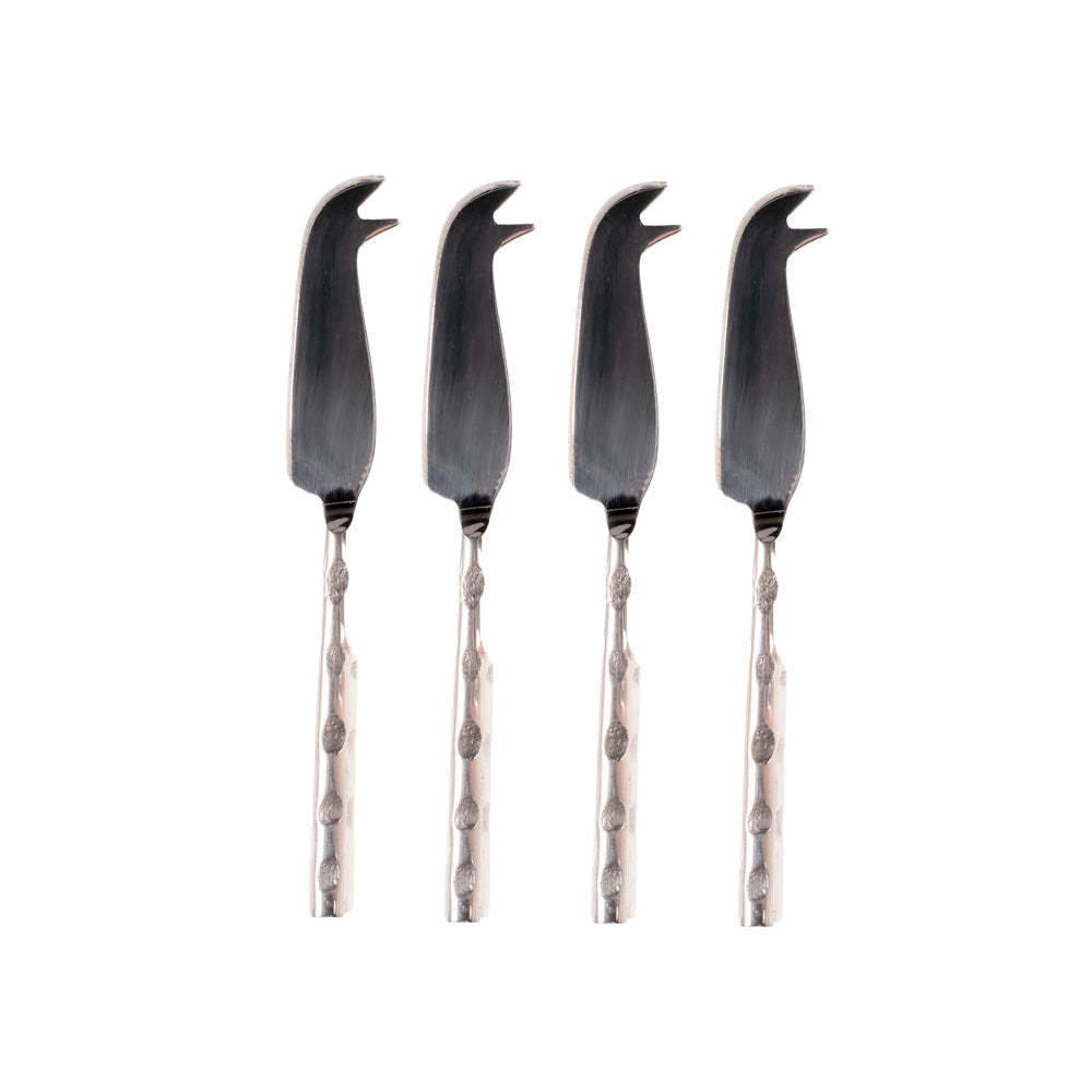 Silver Mini Cheese Knives - Set of 4