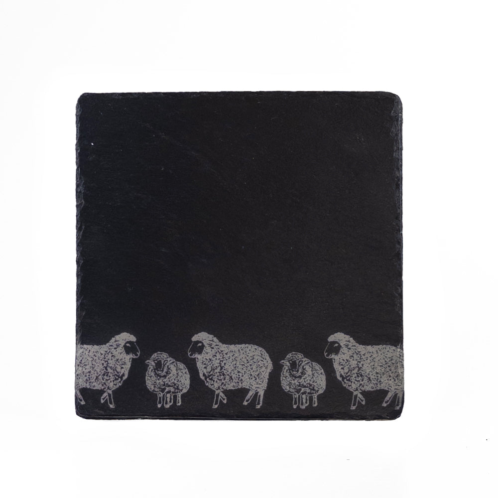 Sheep Slate Pot Stand