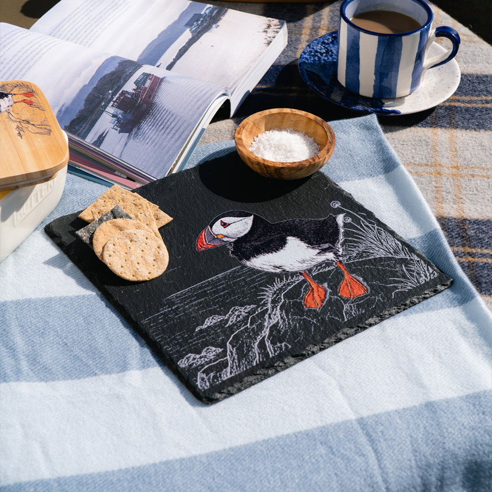 Puffin Slate Pot Stand