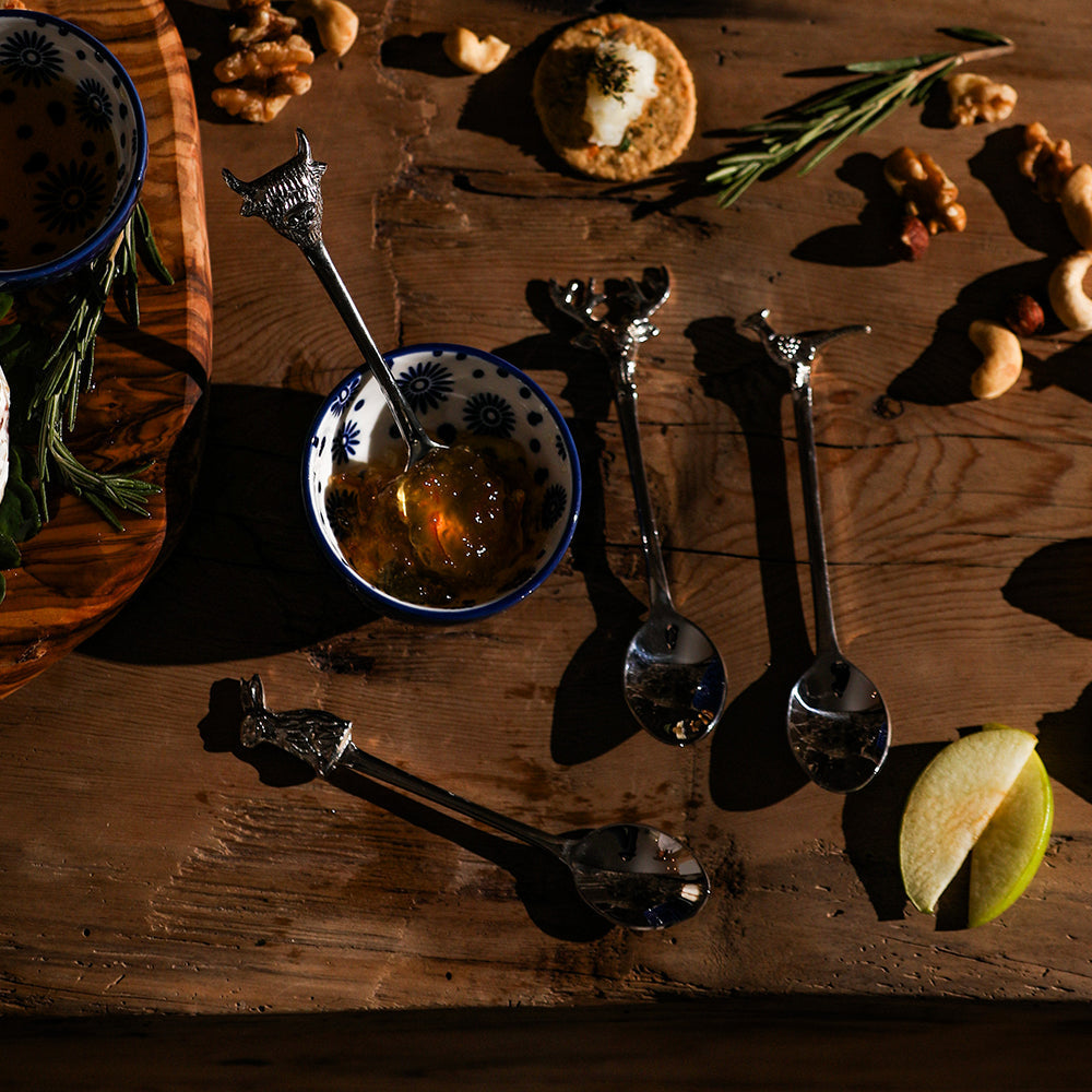 Country Animals Spoons - Set of 4