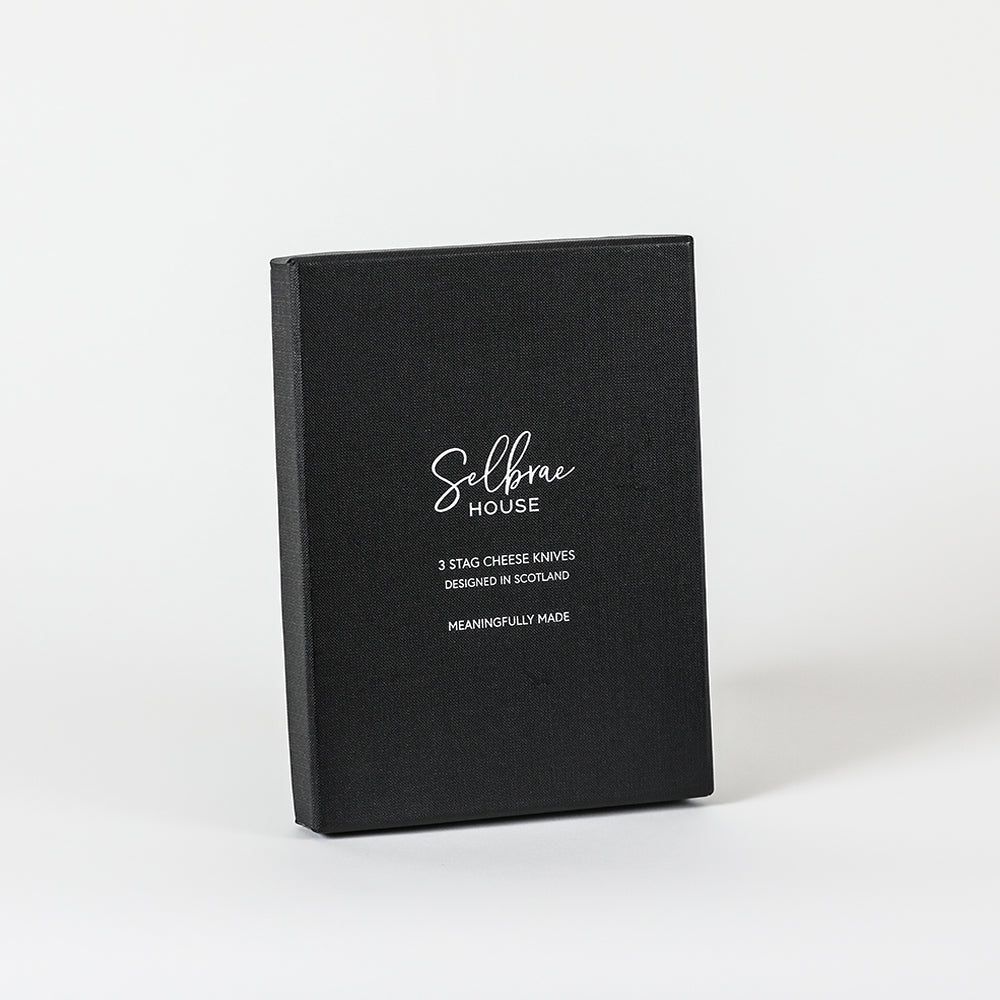 Stag Cheese Knives - Set of 3