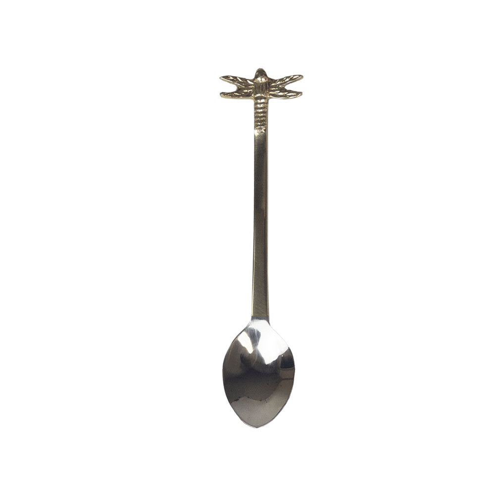 Gold Dragonfly Spoon