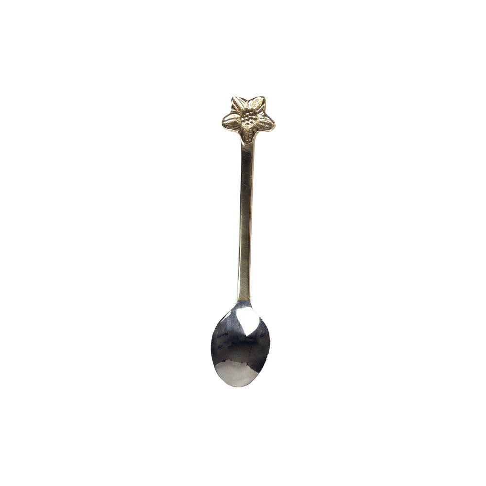 Gold Flower Spoon