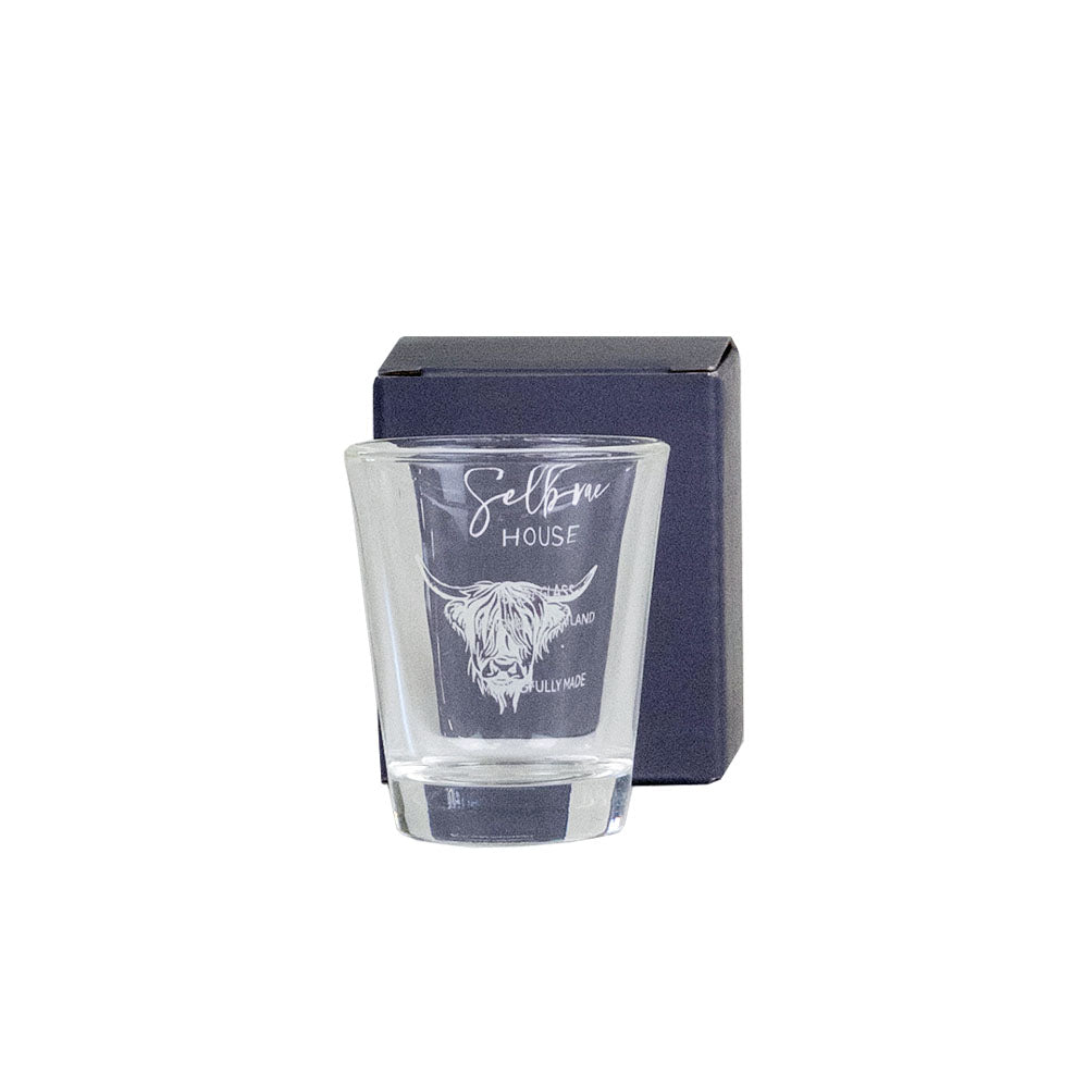 Highland Cow Shot Glass