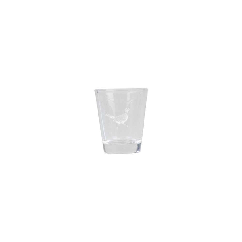 Pheasant Shot Glass