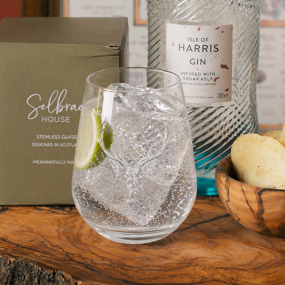 Stag Stemless Glass