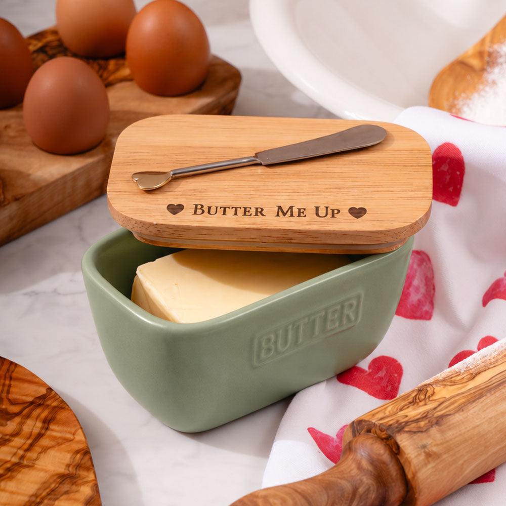 Green Butter Dish - Butter Me Up