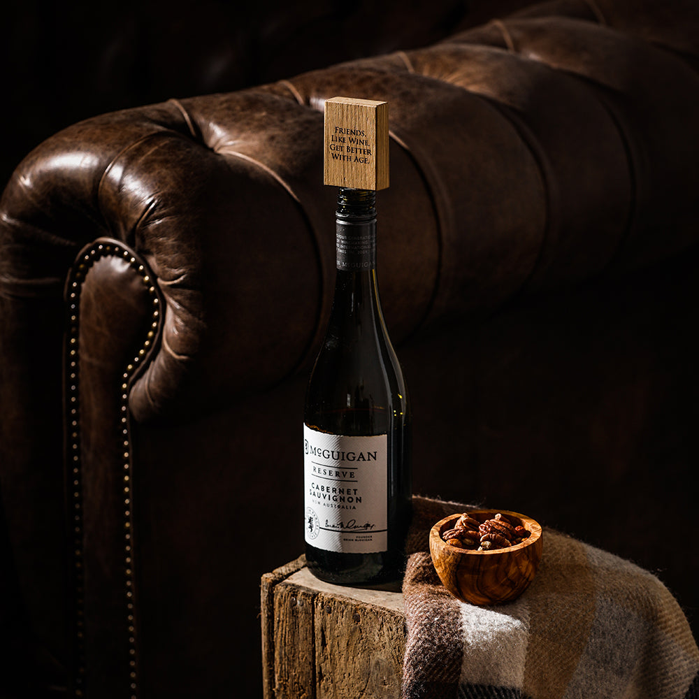 Wine Oak Bottle Stopper