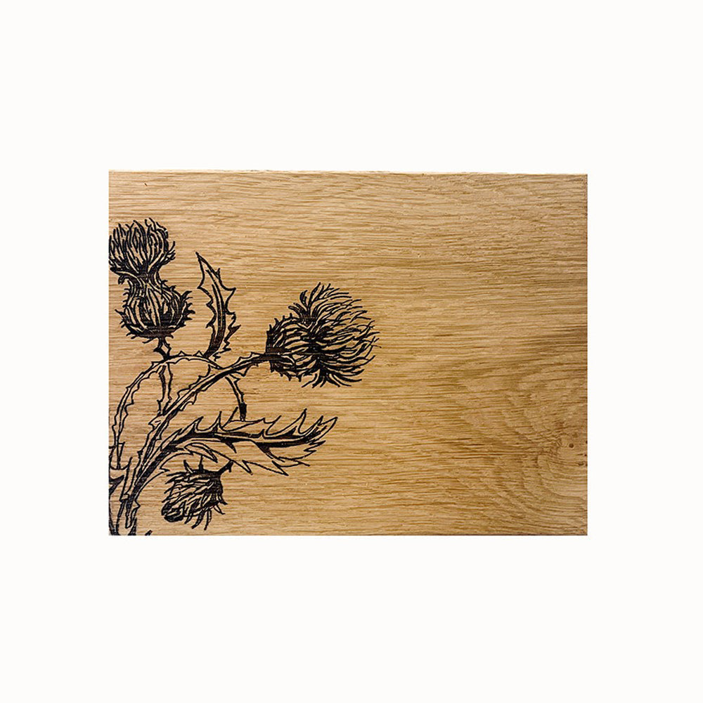 Thistle Trio Oak Bar Board