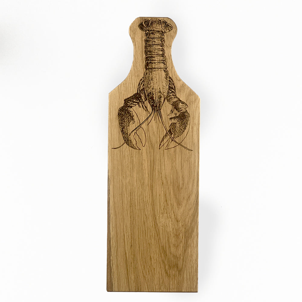 Lobster Framed Oak Serving Board - Medium