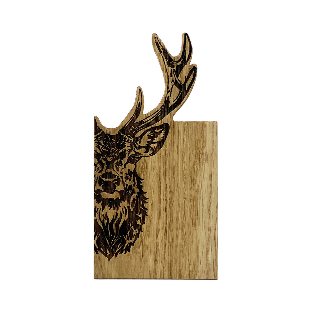 Stag Framed Oak Serving Board - Small