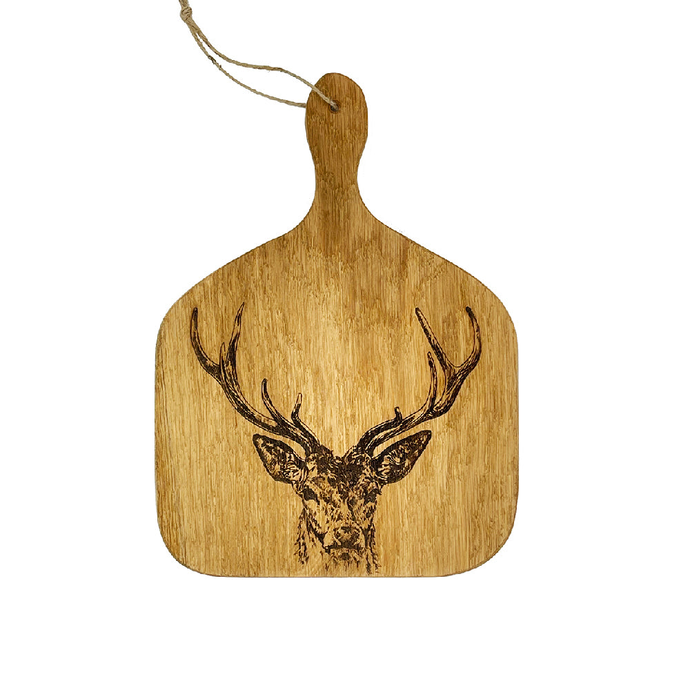 Stag Prince Oak Hanging Paddle - Medium