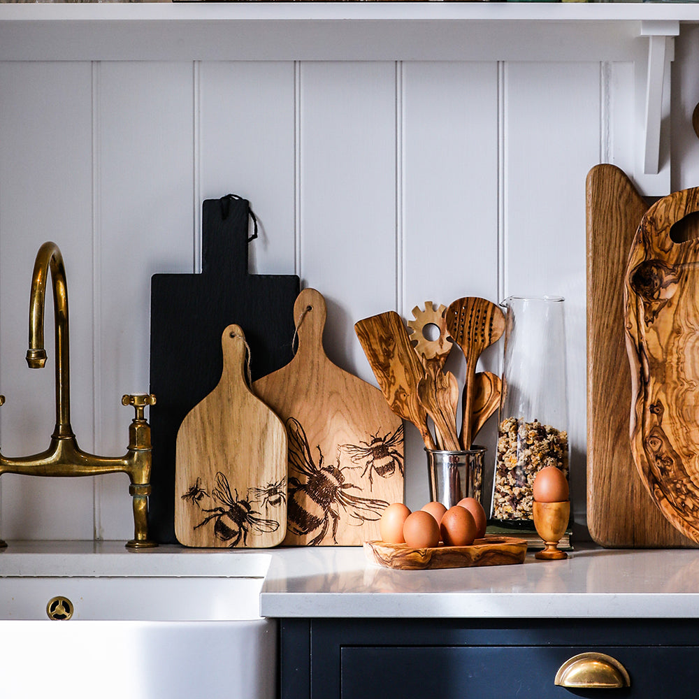 Bee Oak Hanging Paddle - Small