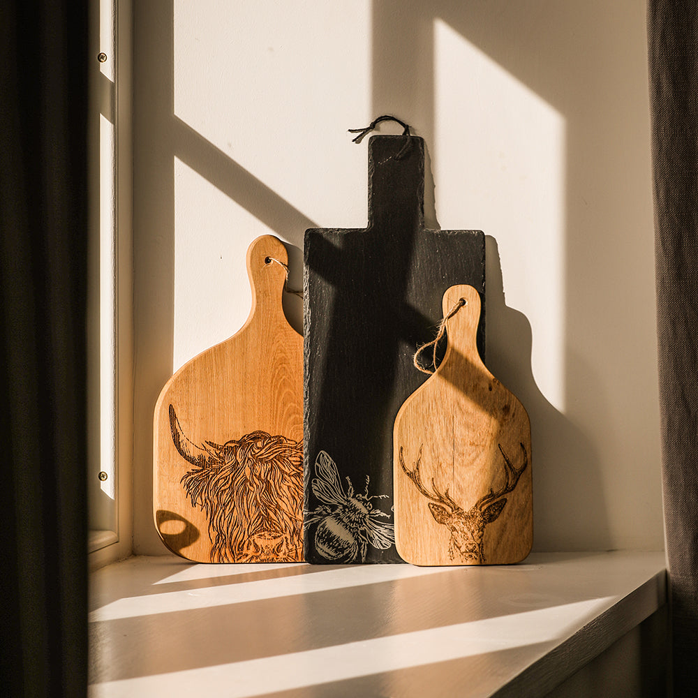 Stag Prince Oak Hanging Paddle - Small