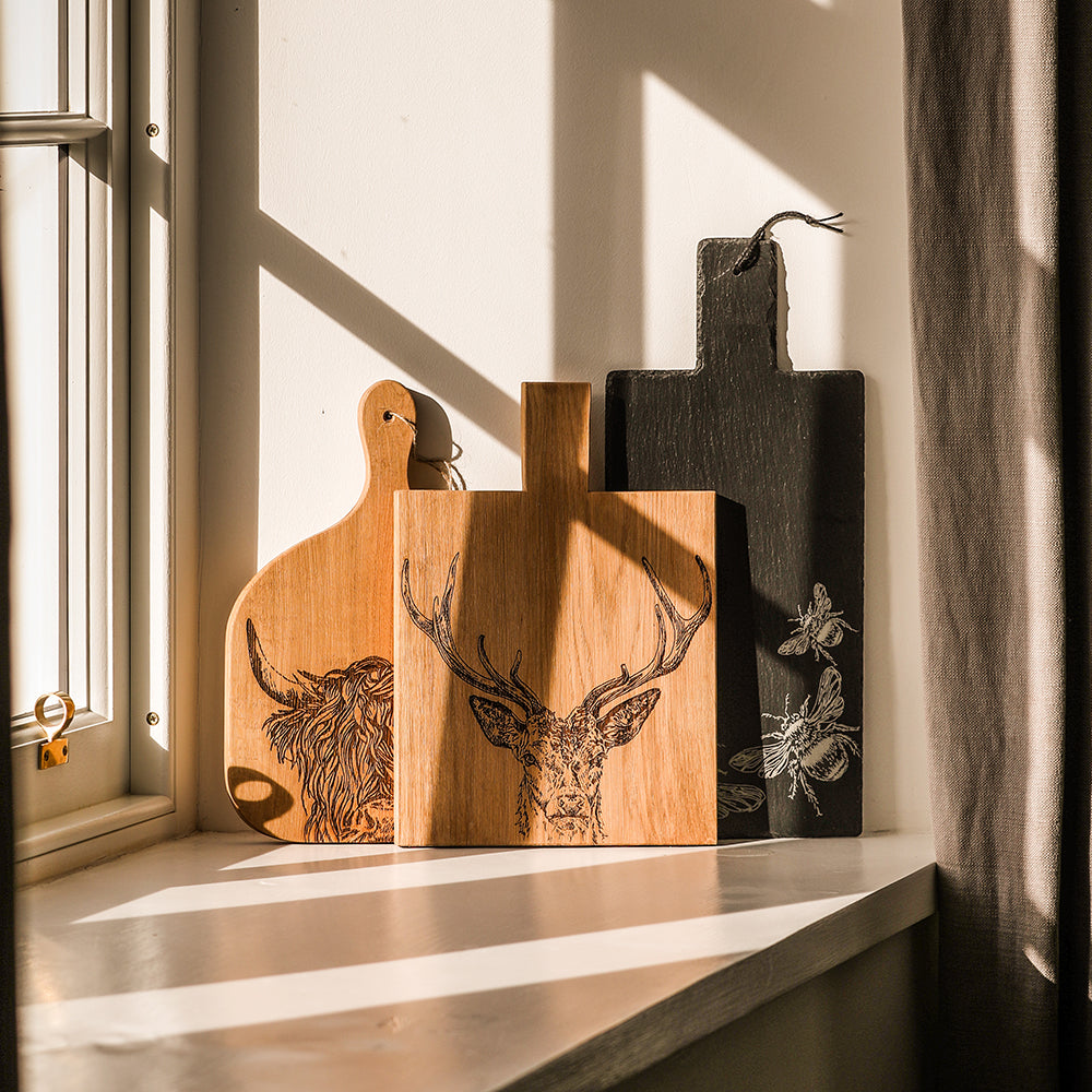 Stag Prince Oak Paddle - Medium