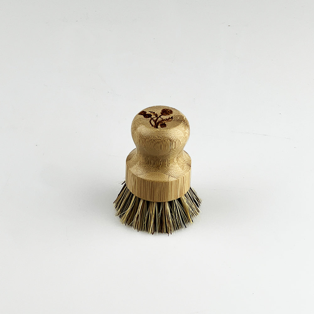 Thistle Trio Bamboo Pot Brush