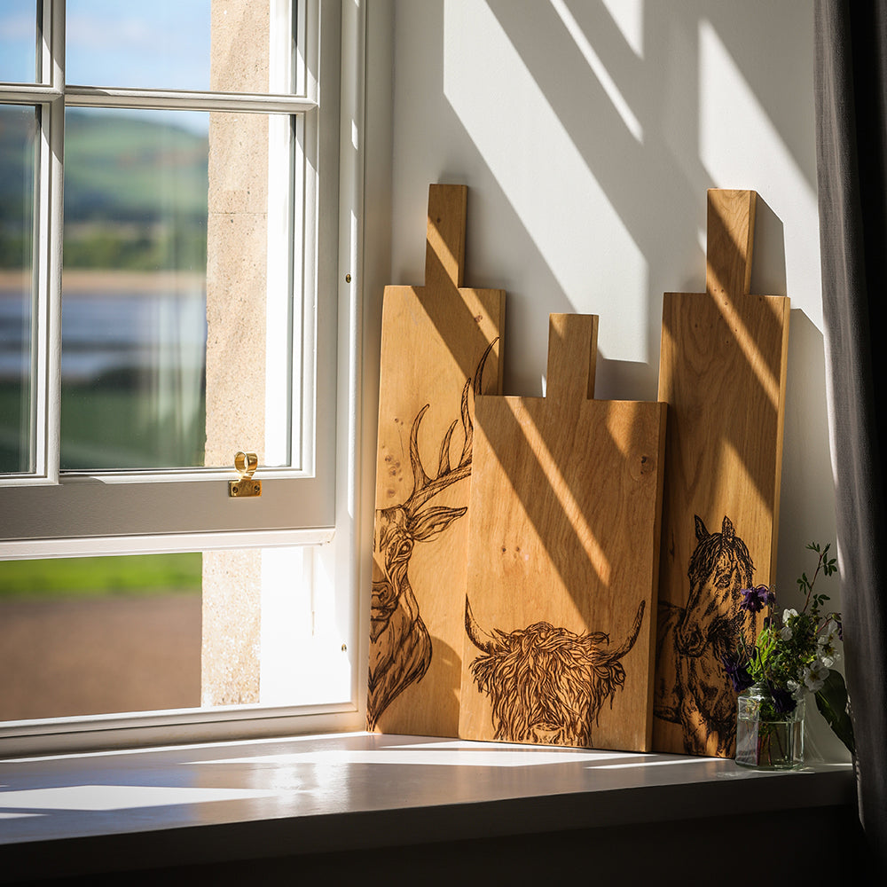 Scandi Stag Oak Paddle - Long