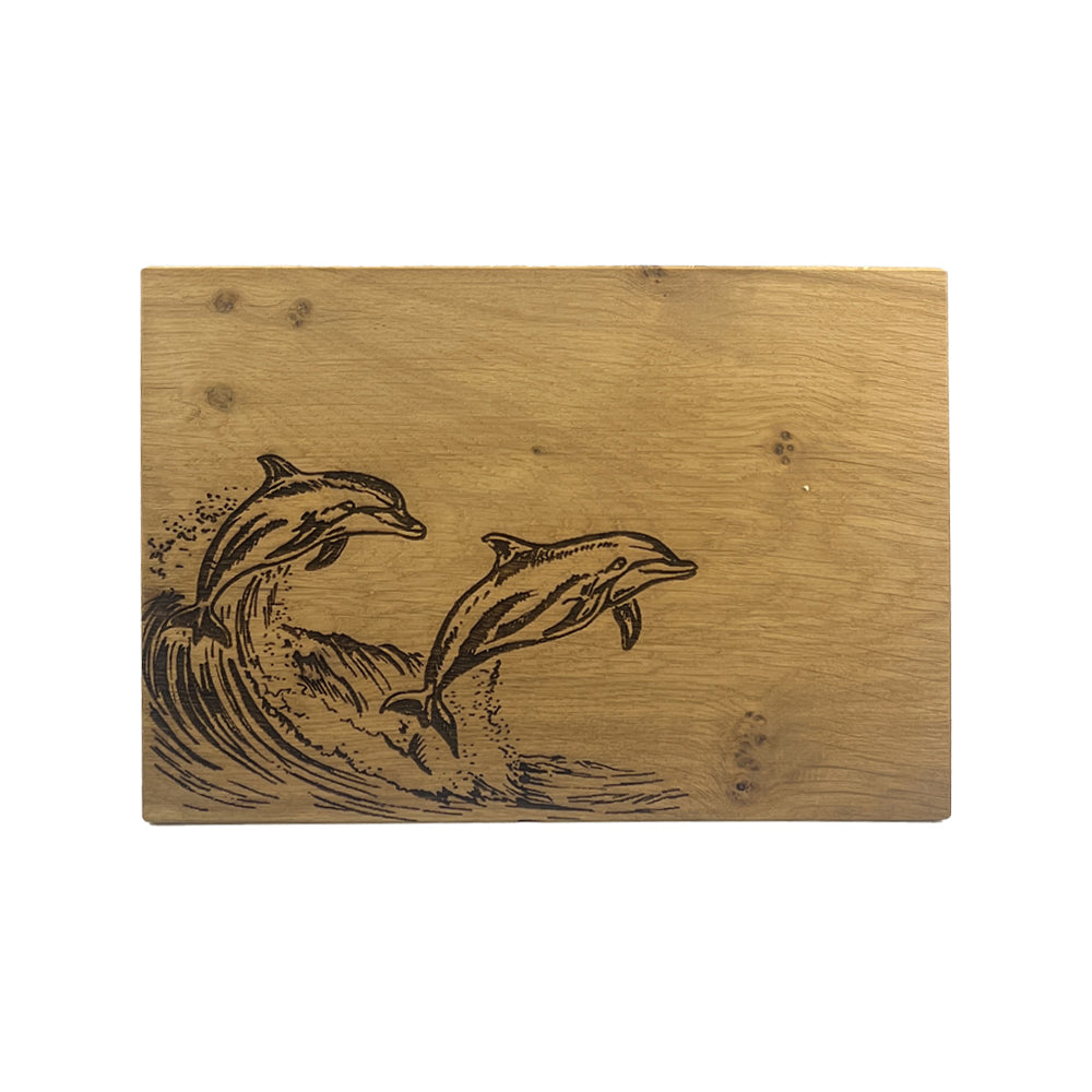 Dolphin Oak Serving & Cheese Board