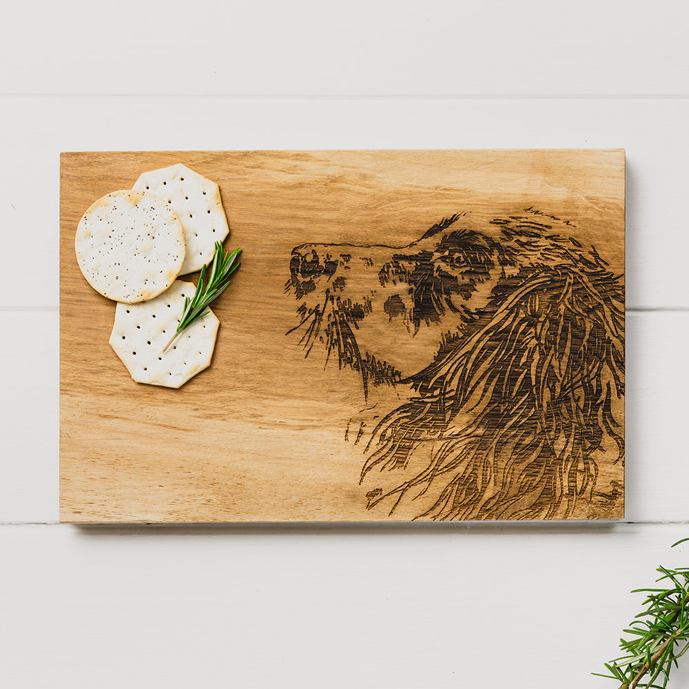 Spaniel Oak Serving & Cheese Board