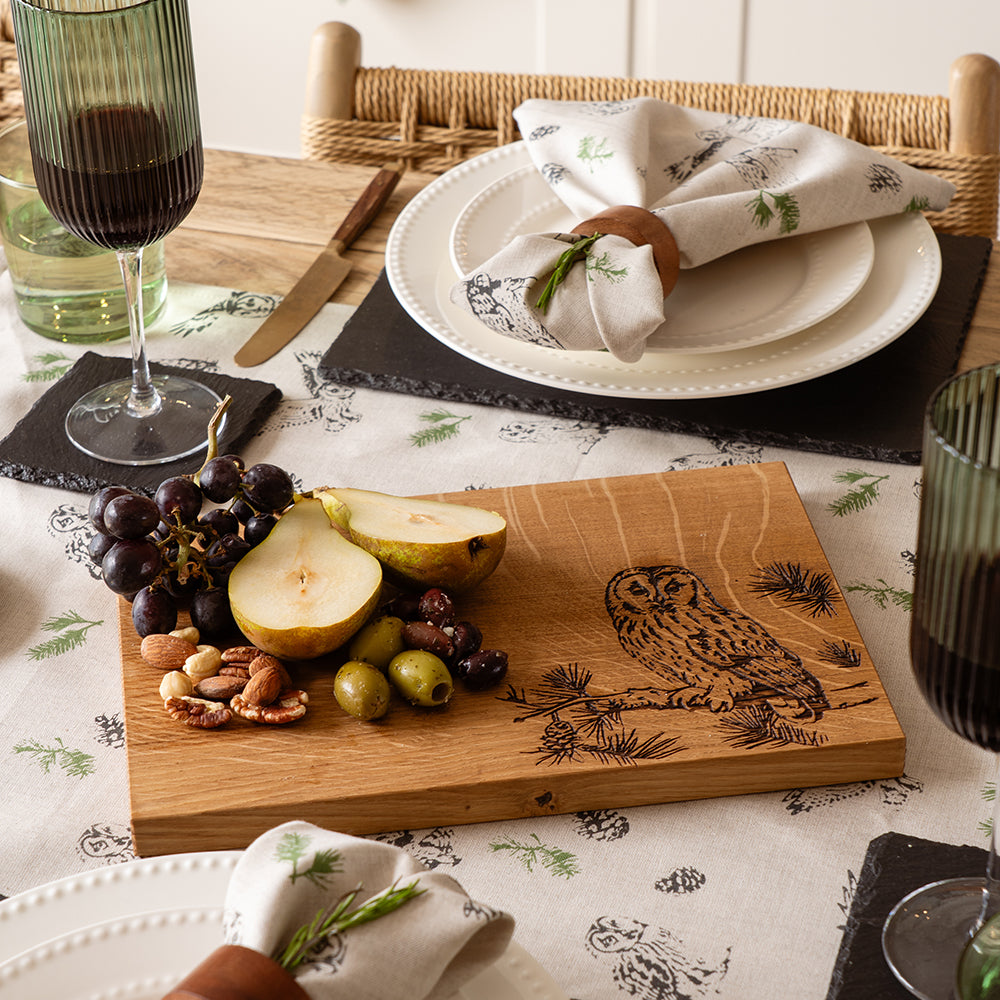 Tawny Owl Oak Serving / Cheese Board