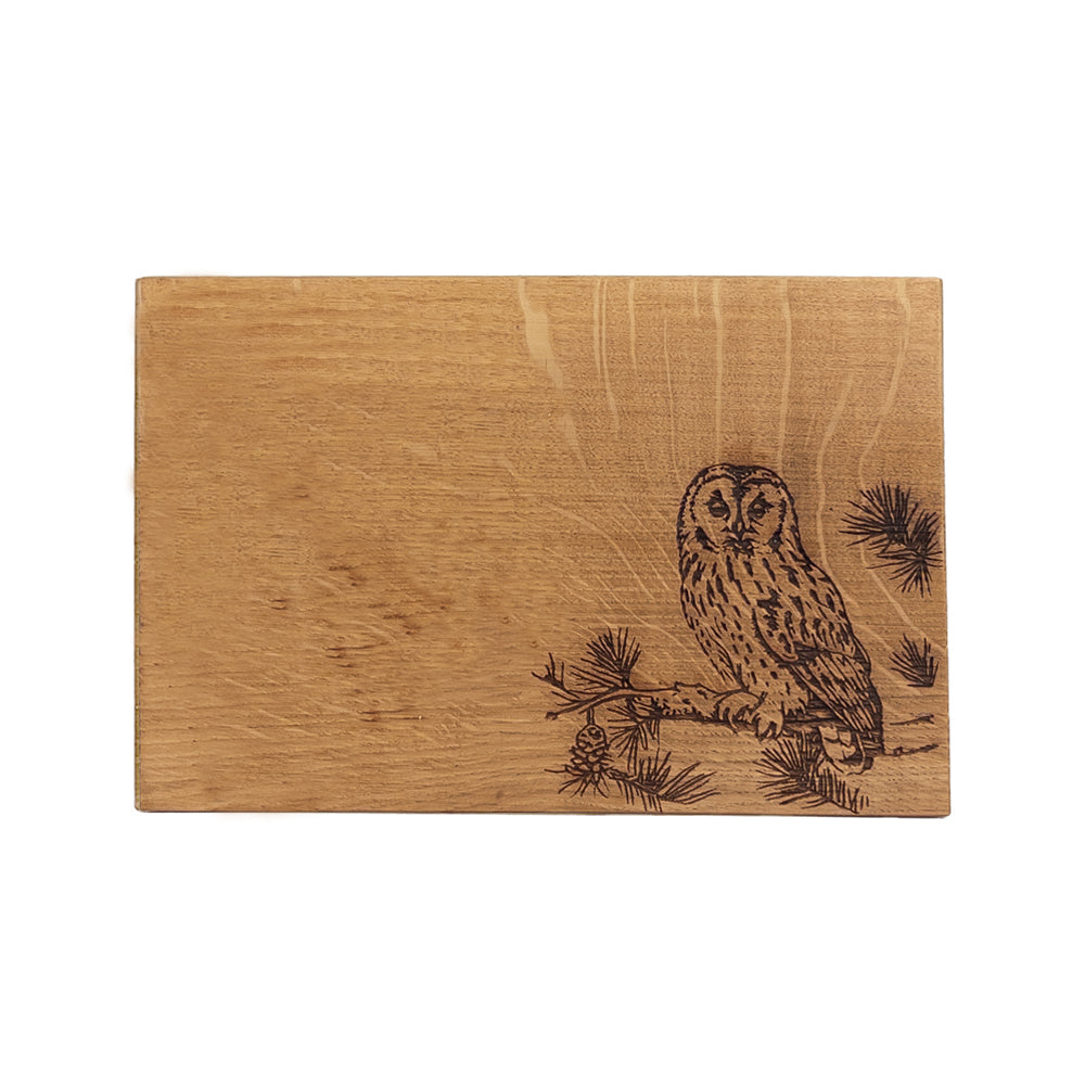 Tawny Owl Oak Serving / Cheese Board