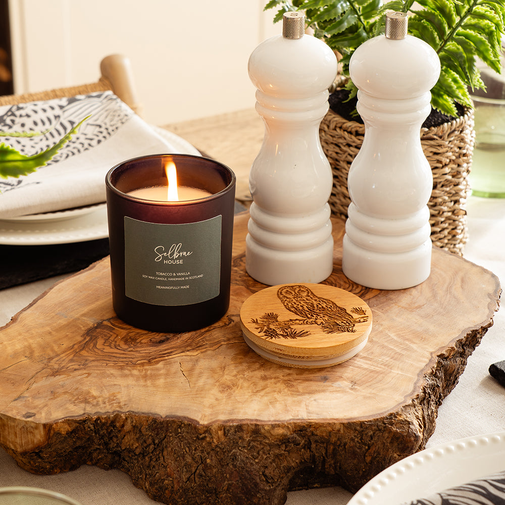 Tawny Owl Tobacco & Vanilla Candle