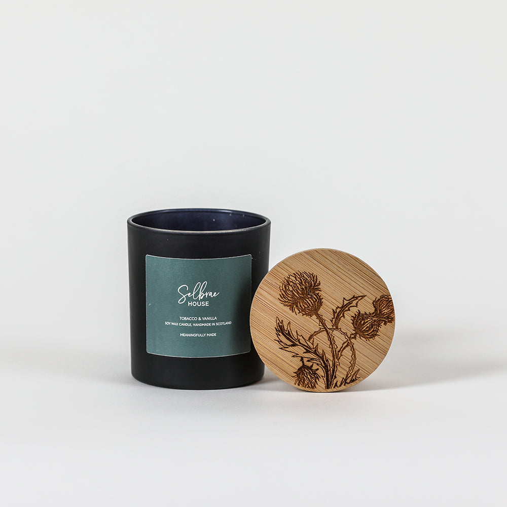 Thistle Trio Tobacco & Vanilla Candle
