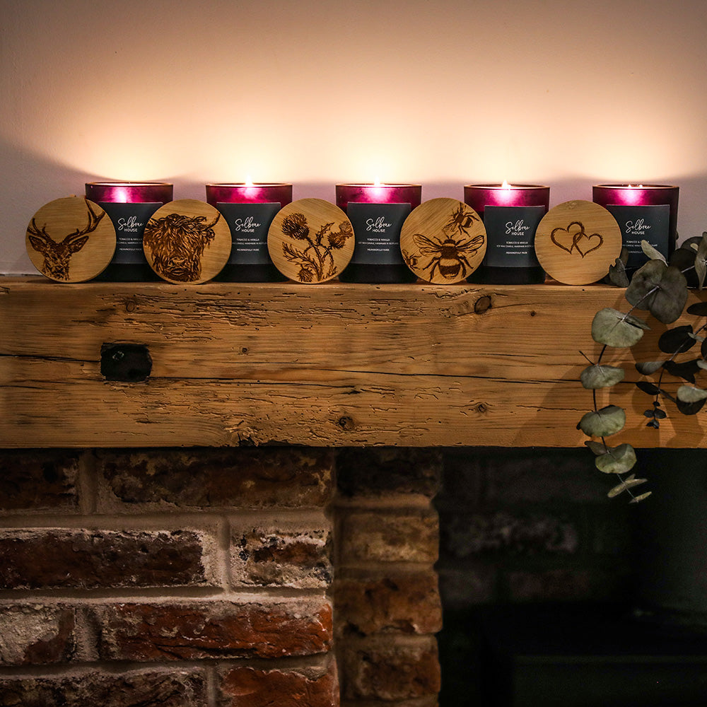 Thistle Trio Tobacco & Vanilla Candle