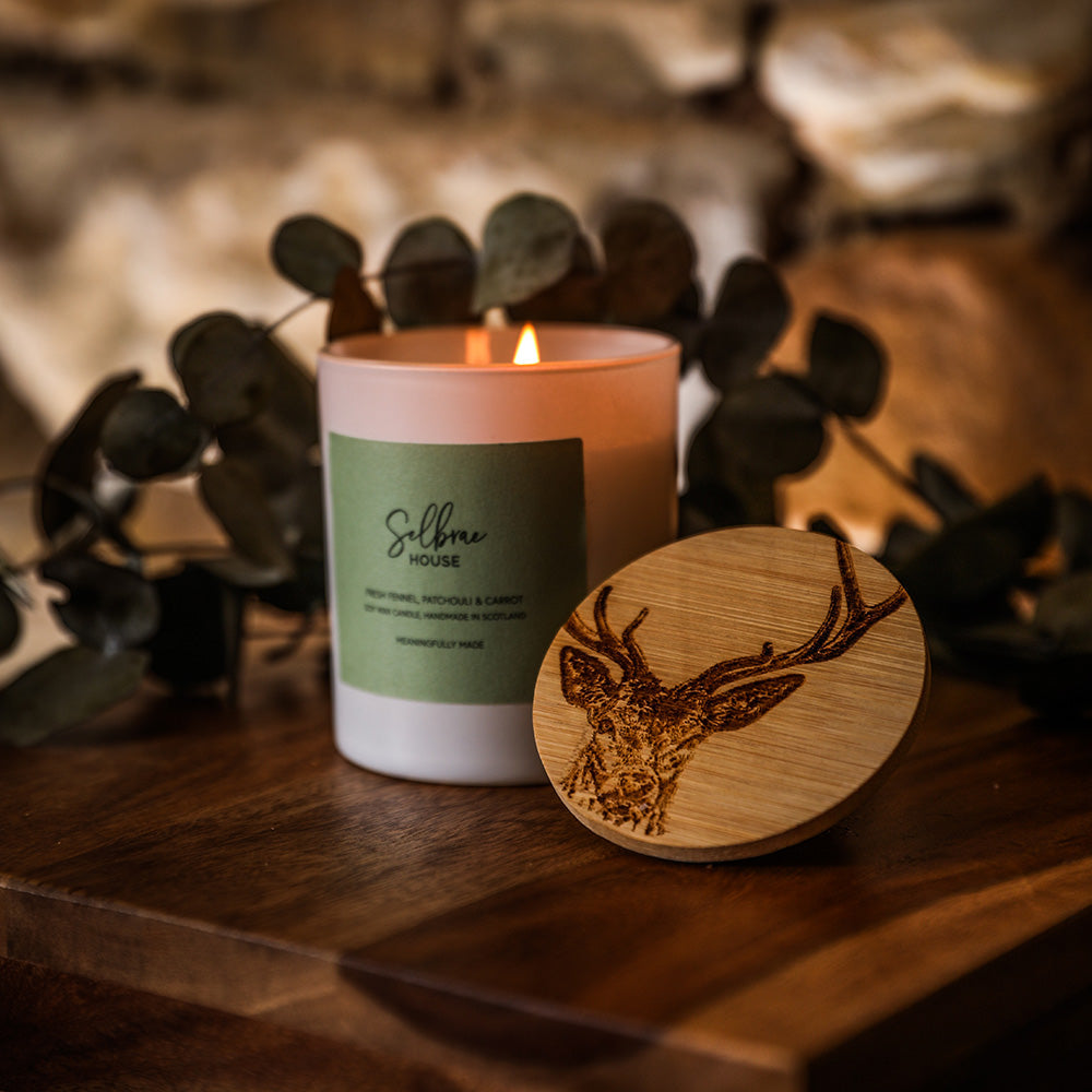 Stag Prince Fresh Fennel, Patchouli & Carrot Candle