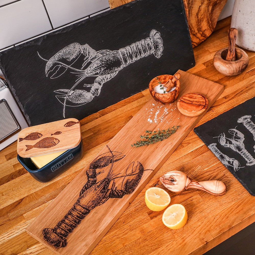 Lobster Oak Serving Platter