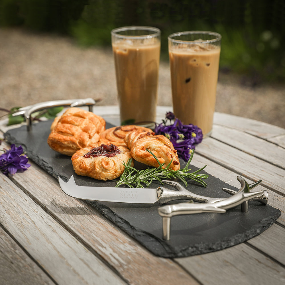 Antler Slate Serving Tray - Small
