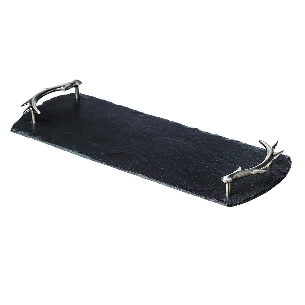 Antler Slate Serving Tray - Small