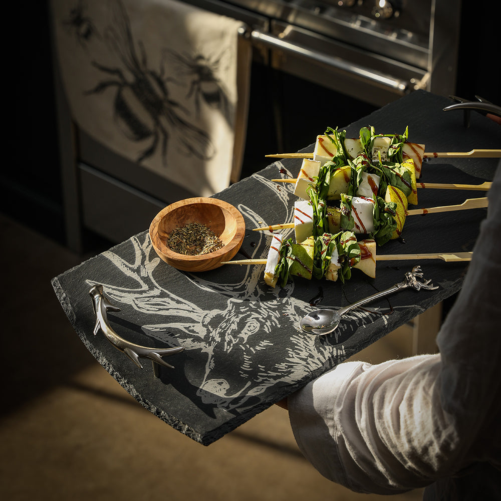 Stag Slate Serving Tray - Large