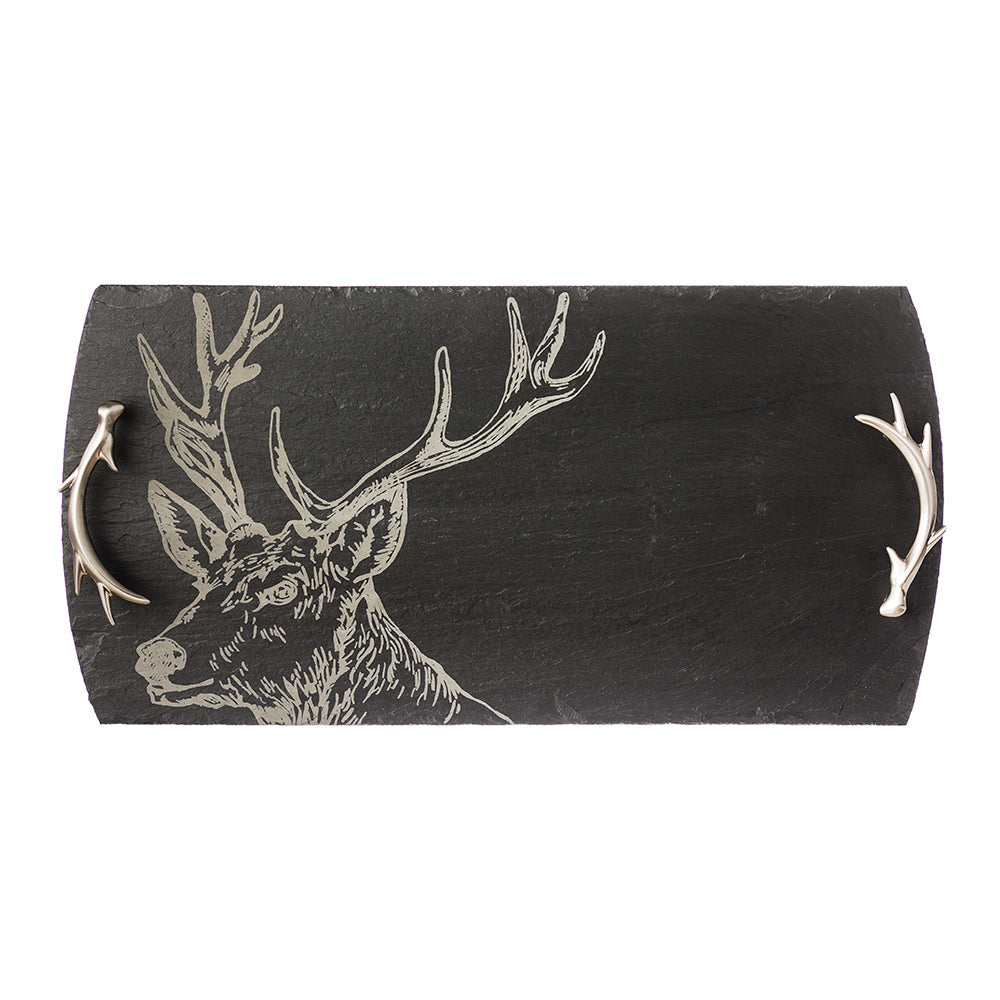 Stag Slate Serving Tray - Large
