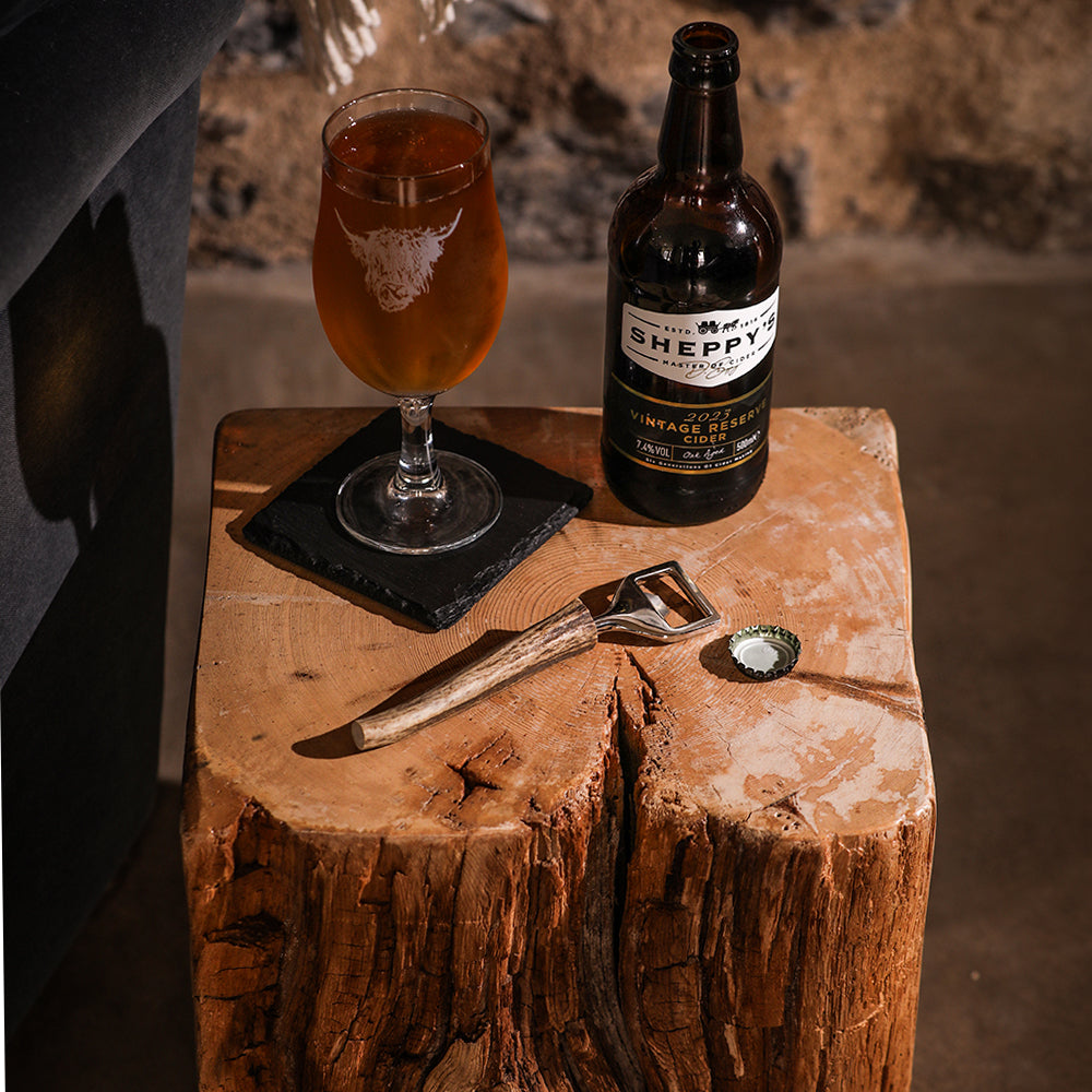 Genuine Red Antler Bottle Opener