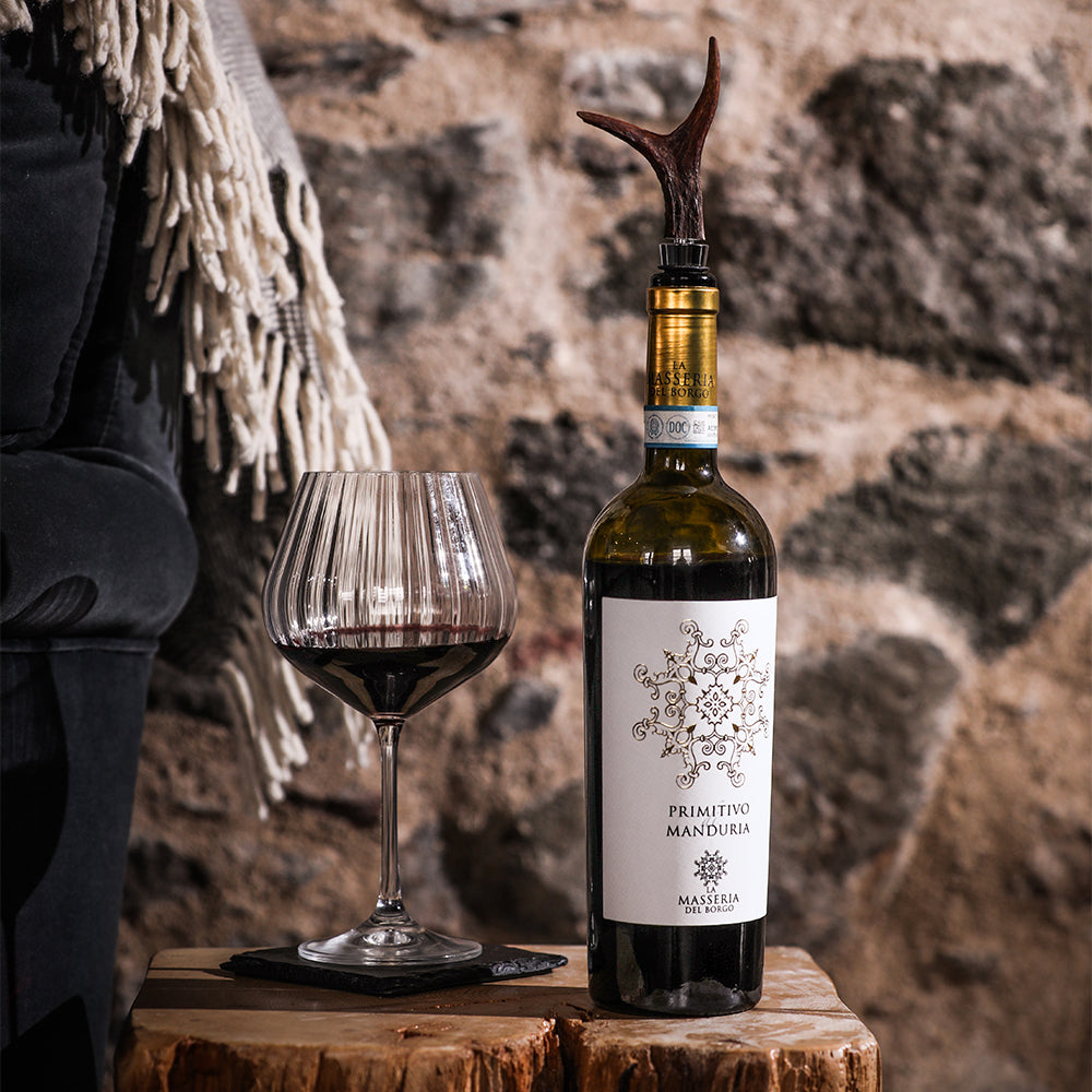 Genuine Roe Antler Bottle Stopper