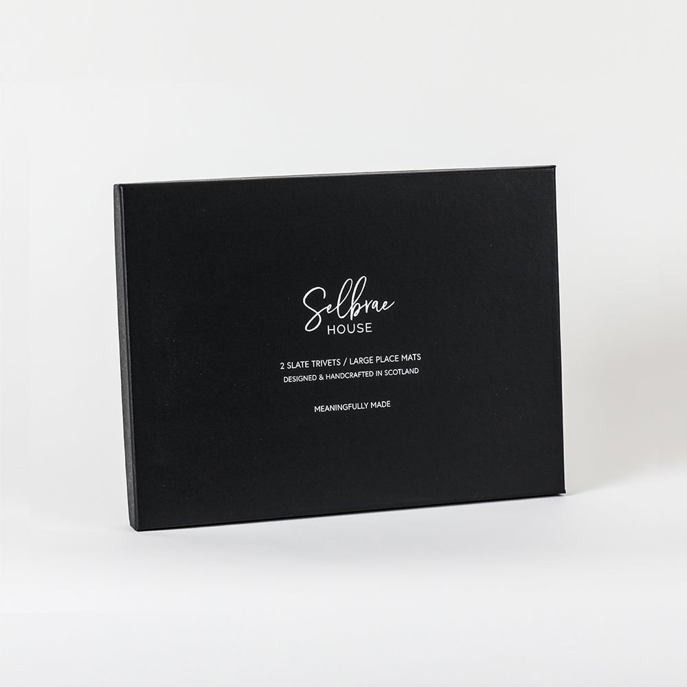 Slate Trivets/Large Place Mats - Set of 2