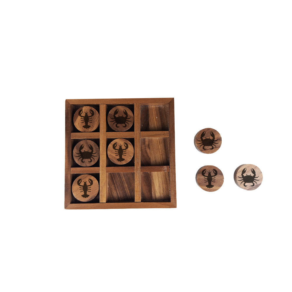 Crab and Lobster Tic Tac Toe Game Set