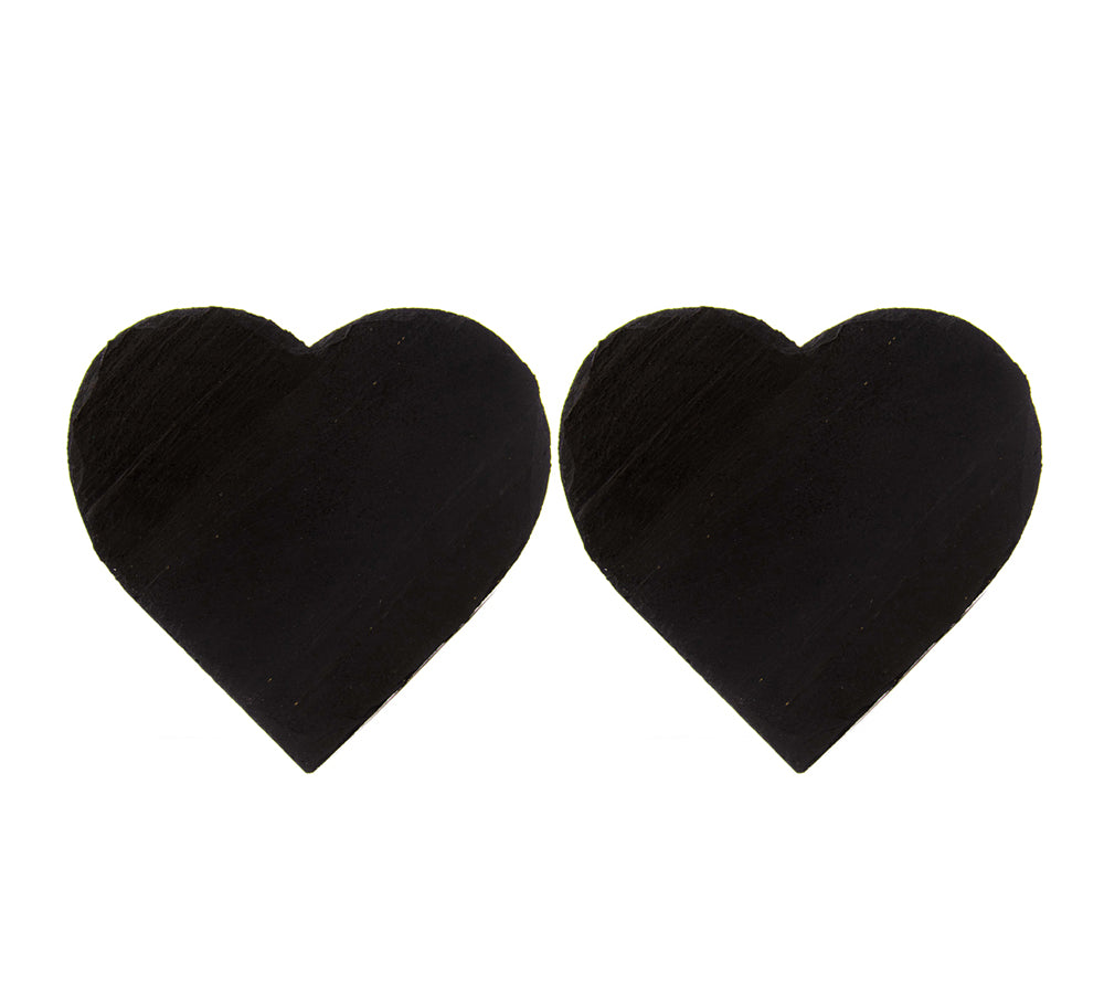 Heart Slate Place Mats - Set of 2