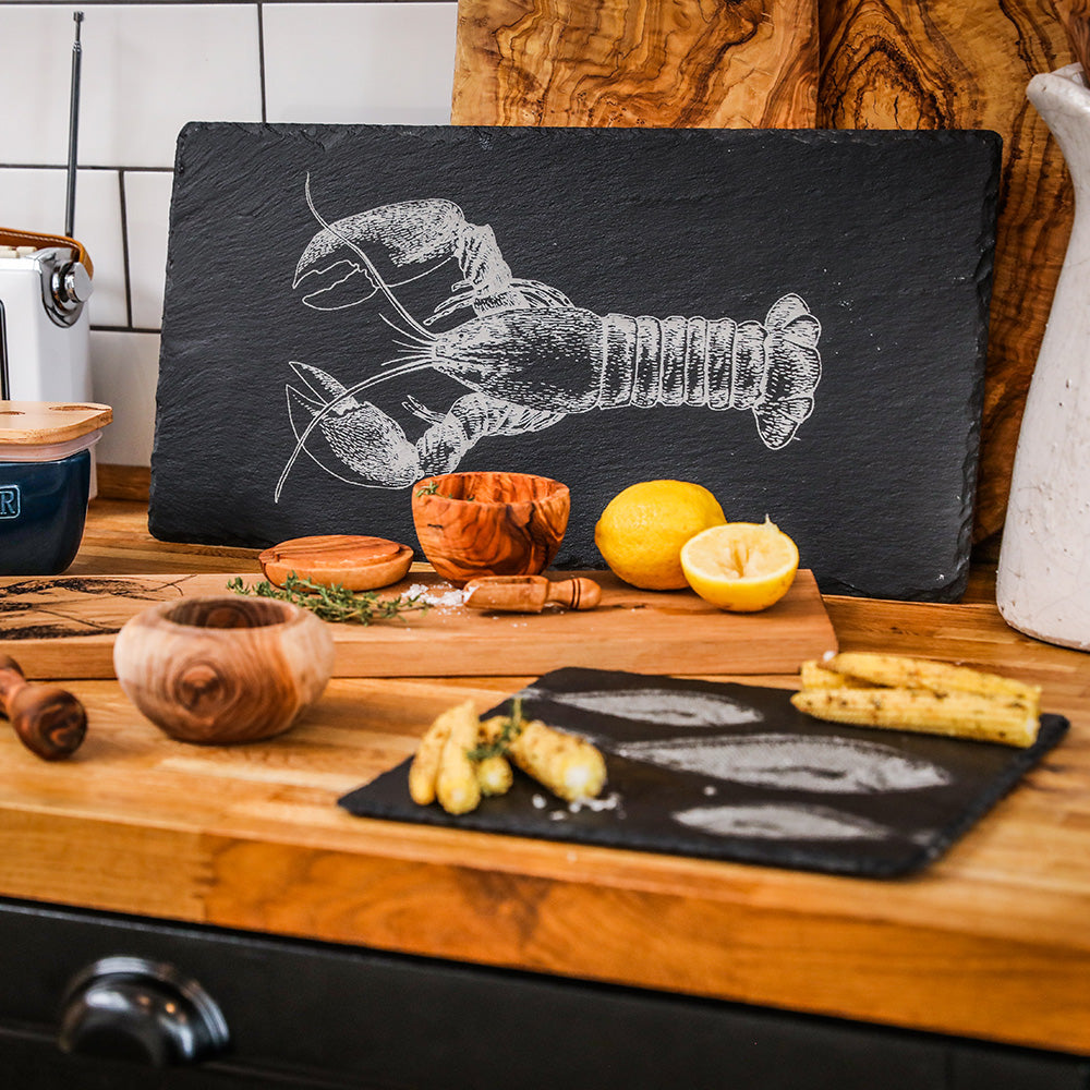 Lobster Slate Table Runner